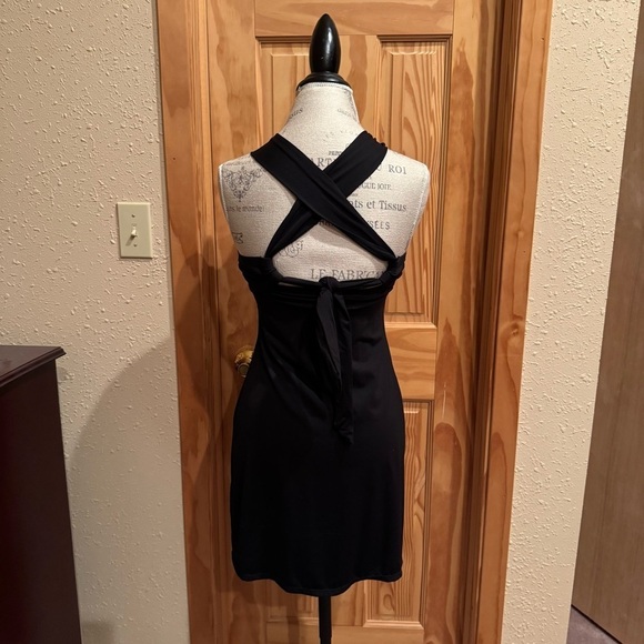 Athleta Black Halter Dress Women’s Size Extra Small - Picture 8 of 12